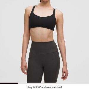 Lululemon Free to Be Bra in Black